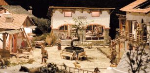 La Guida - San Paolo, presepe che si ispira a Cuneo e alle valli