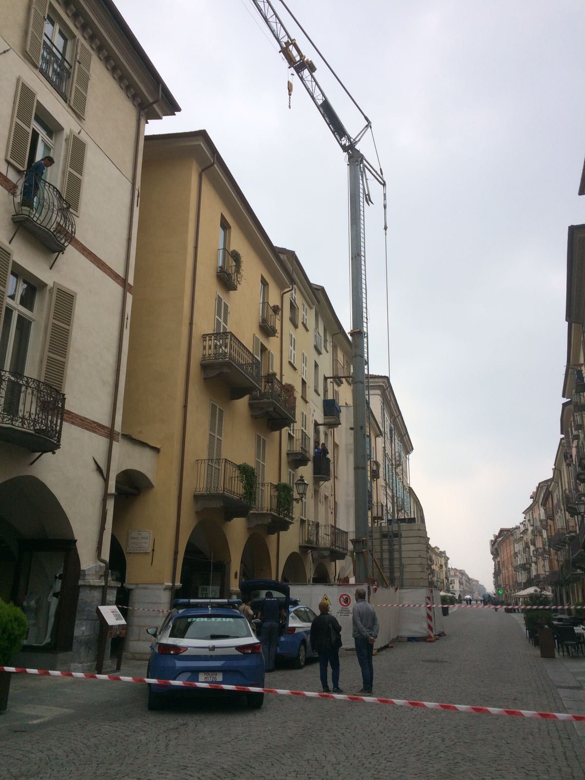 Dipendente della Ubi muore in via Roma La Guida - Dipendente della Ubi muore in via Roma