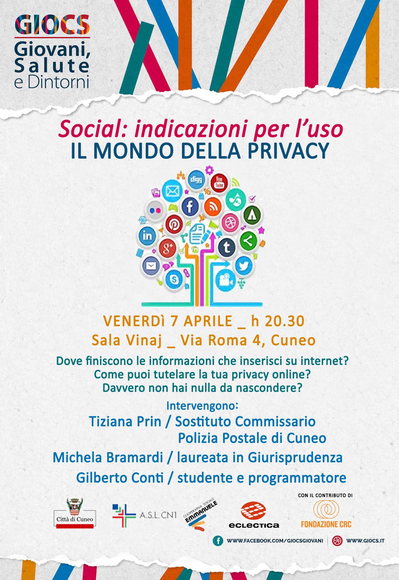 La Guida - Privacy e social network, se ne parla con i giovani di Giocs