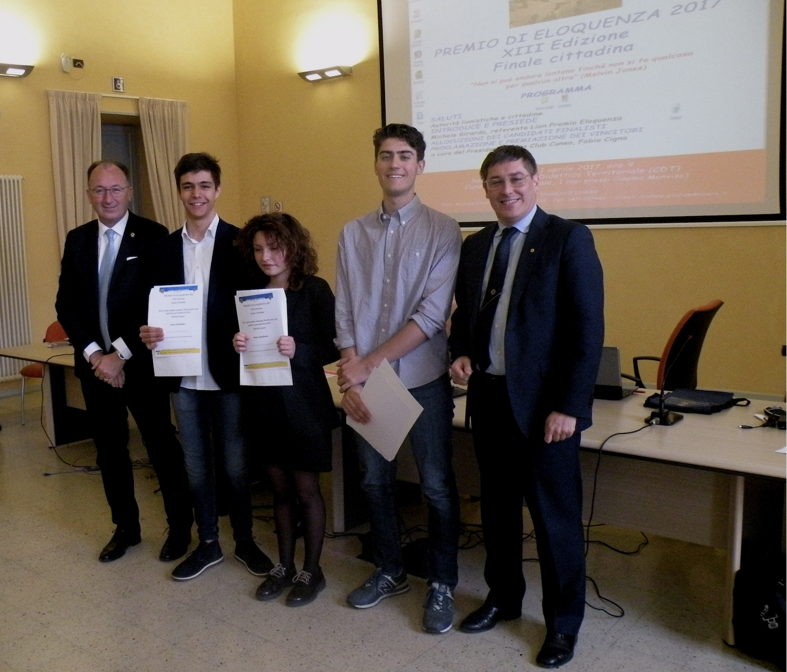 Finale cittadina del Premio eloquenza La Guida - Finale cittadina del Premio eloquenza