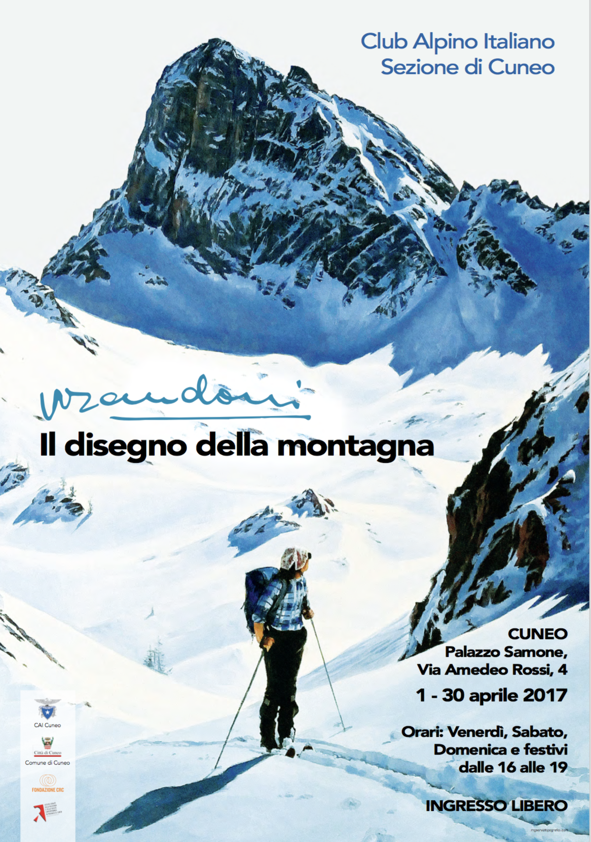 “Il disegno della montagna” in mostra a Palazzo Samone La Guida - “Il disegno della montagna” in mostra a Palazzo Samone