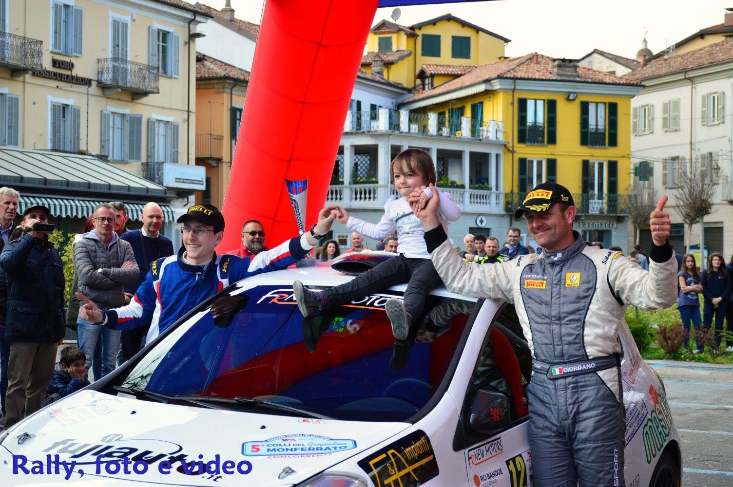 Giordano e Santi al secondo posto nel Rally Colli del Grignolino La Guida - Giordano e Santi al secondo posto nel Rally Colli del Grignolino