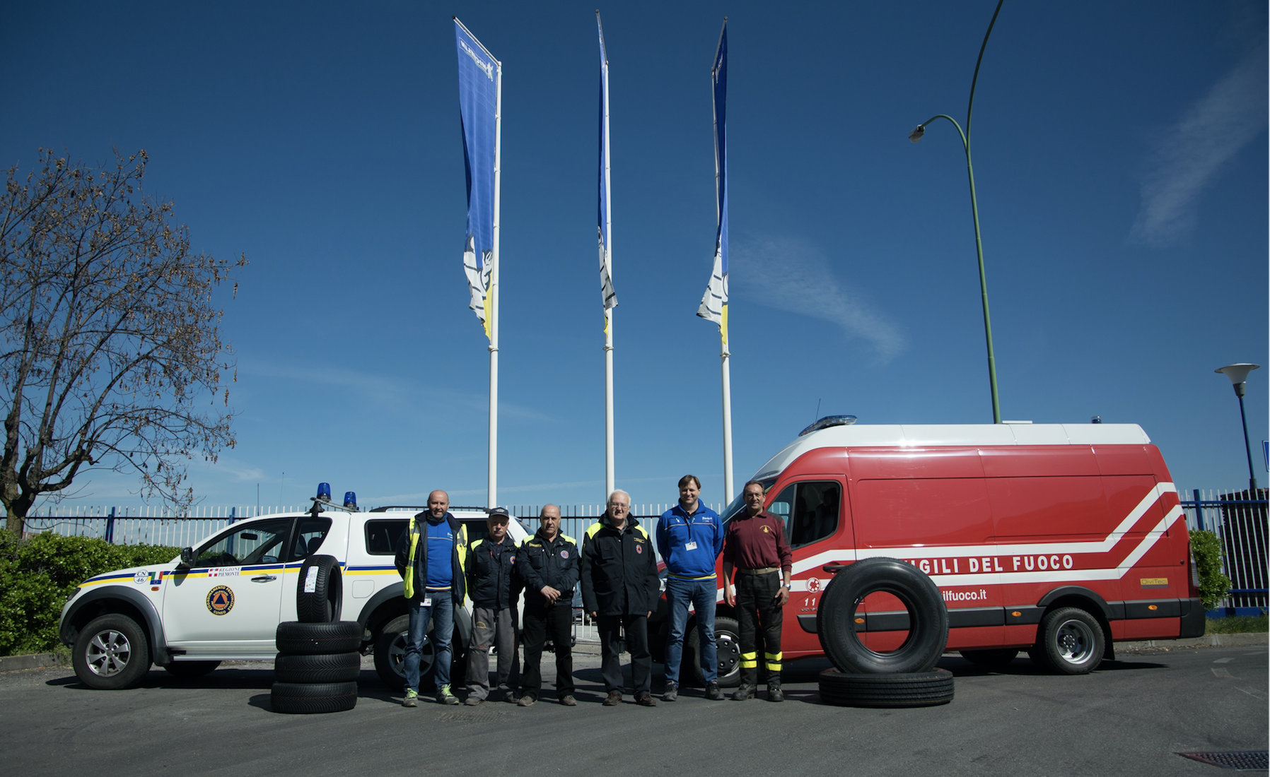 Dalla Michelin gomme ai Vigili del fuoco e alla Protezione civile La Guida - Dalla Michelin gomme ai Vigili del fuoco e alla Protezione civile