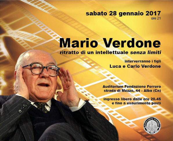 Ad Alba una serata dedicata a Mario Verdone La Guida - Ad Alba una serata dedicata a Mario Verdone