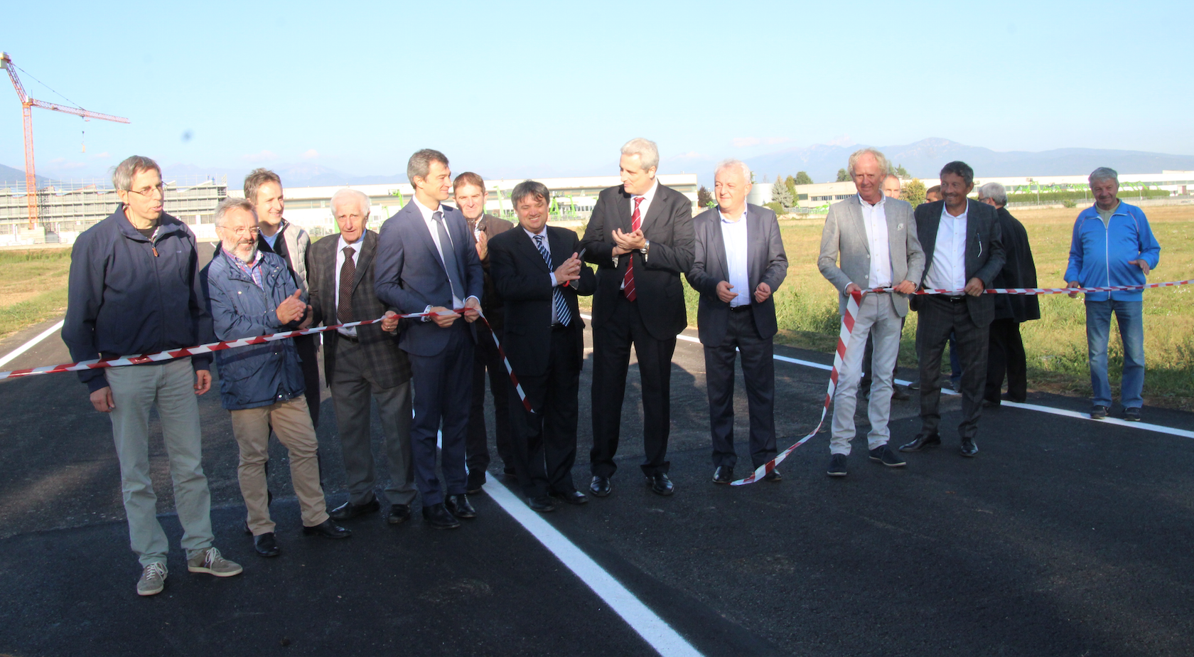 Inaugurata nuova bretella stradale a San Defendente di Cervasca La Guida - Inaugurata nuova bretella stradale a San Defendente di Cervasca