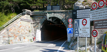 La Guida - Tunnel di Tenda chiuso per problema elettrico