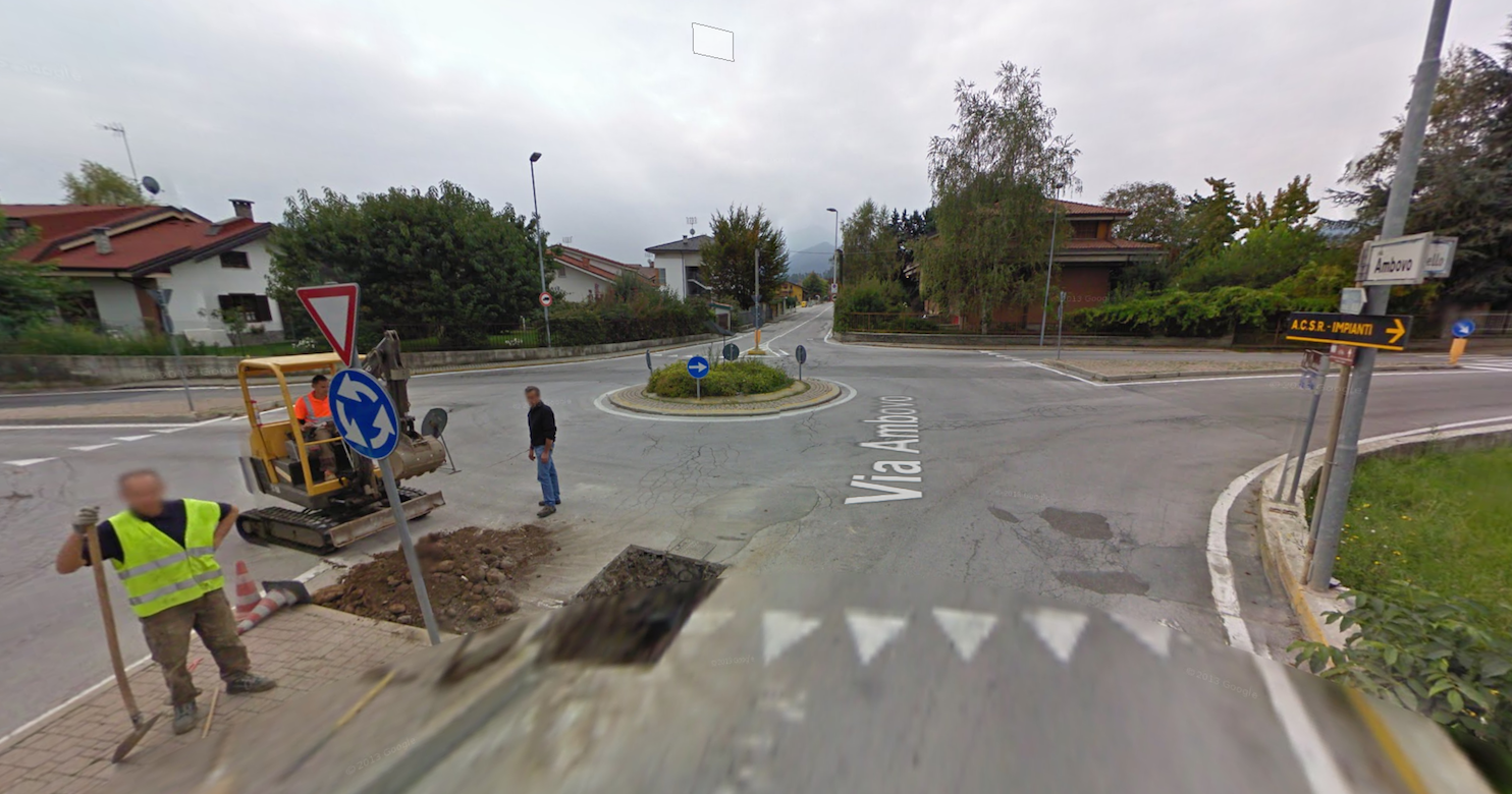 La Guida - Lavori stradali a Borgo San Dalmazzo