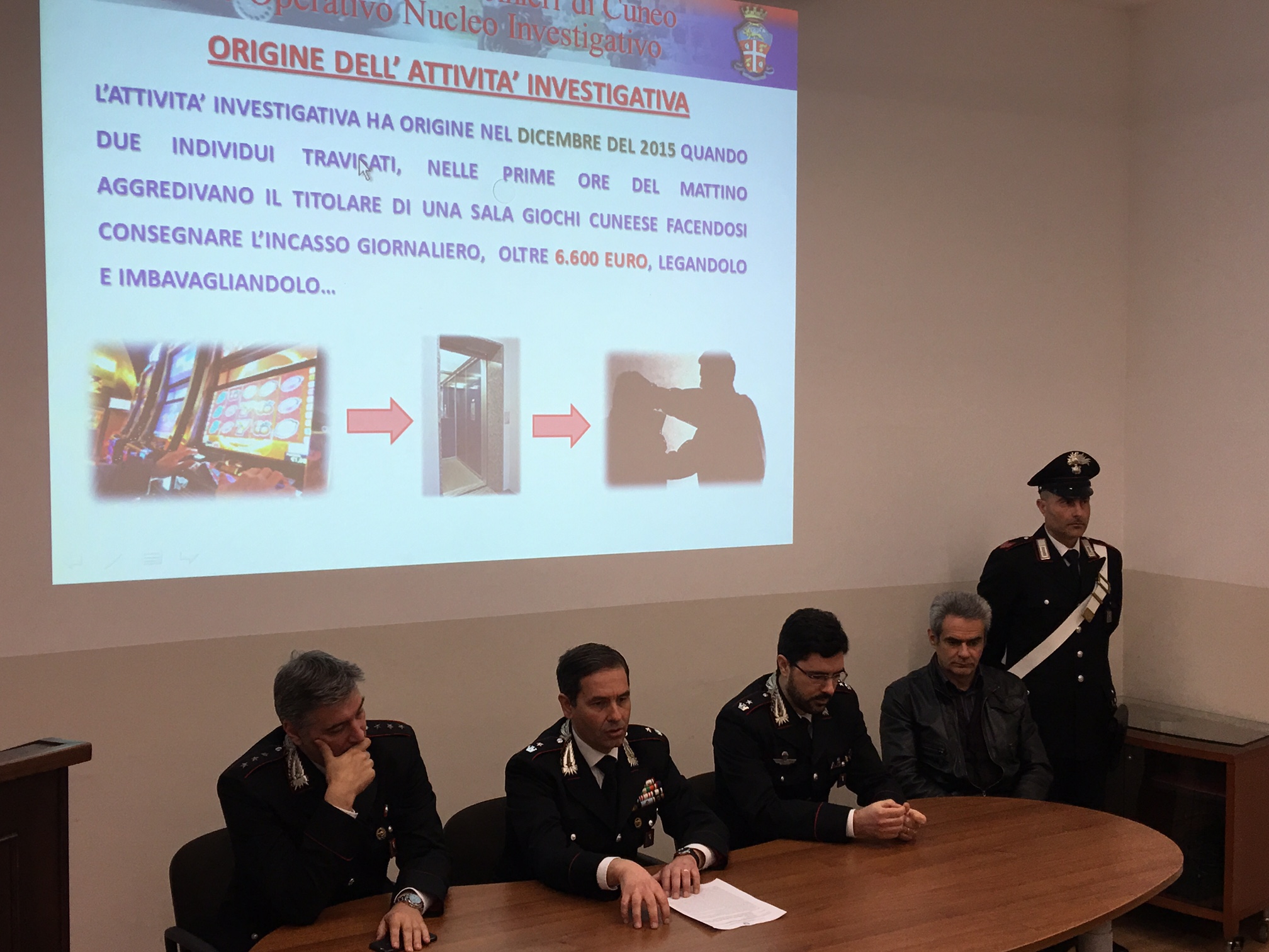 La Guida - Rapina a titolare di sala giochi, presa la banda