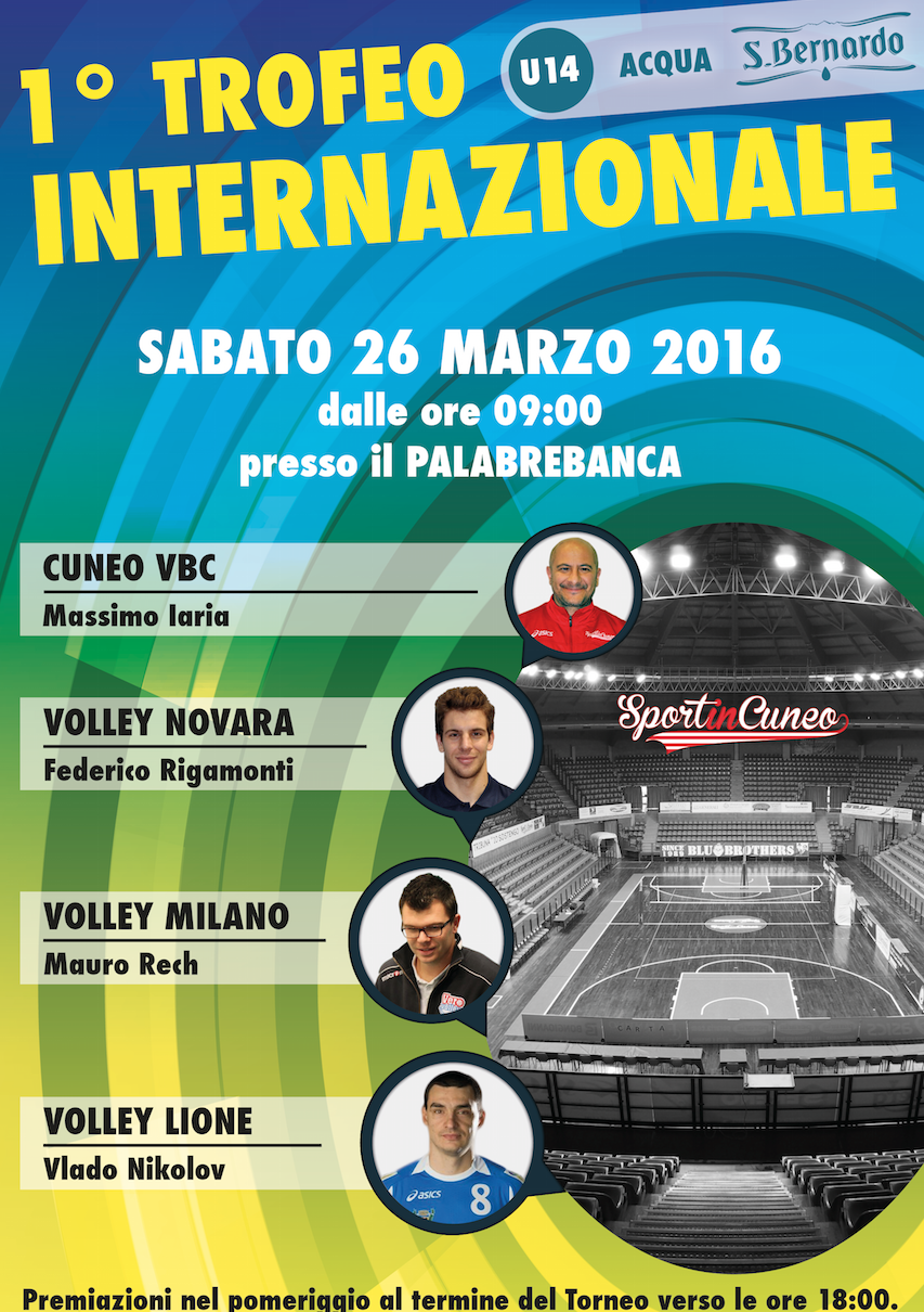 La Guida - Torneo internazionale di volley Under 14 al PalaBrebanca