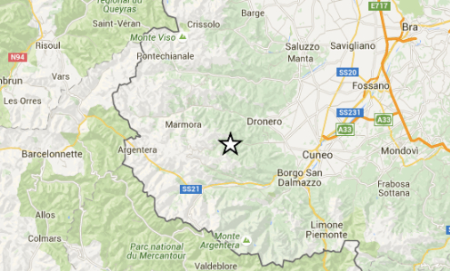 La Guida - Terremoto, forte scossa nel cuneese
