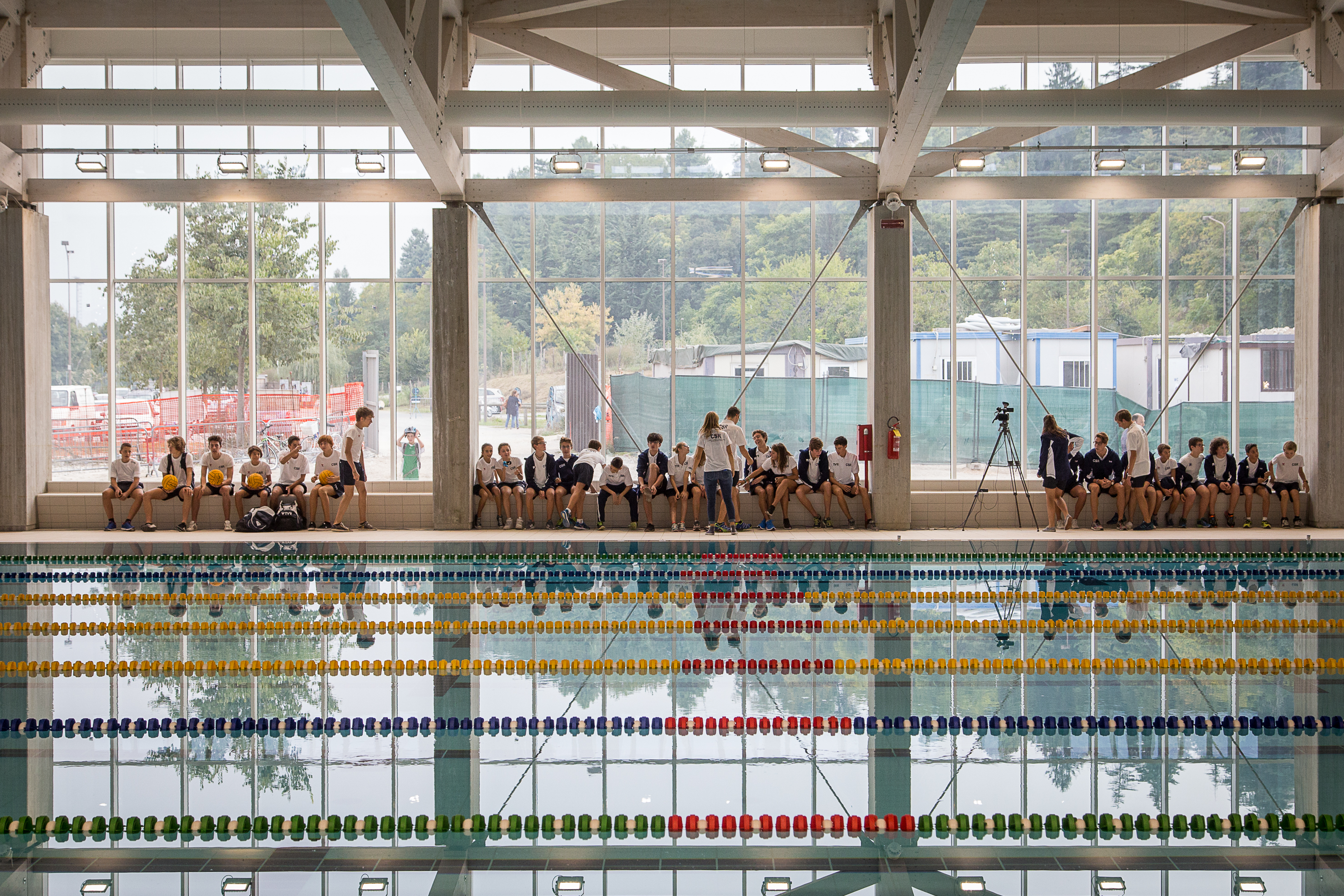 Iniziati i lavori del secondo lotto della piscina La Guida - Iniziati i lavori del secondo lotto della piscina