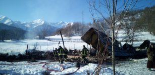 La Guida - Incendio distrugge l’eremo delle suore ortodosse a Demonte