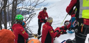 La Guida - Esercitazione del Soccorso alpino di Cuneo e Chiusa Pesio