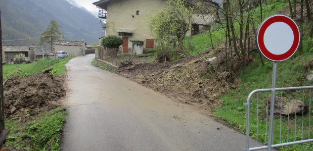 La Guida - Ripristinata la viabilità sulla strada di Casteldelfino