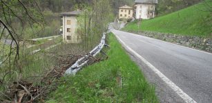 La Guida - Provinciale della valle Varaita pericolosa