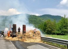 La Guida - Spento rogo sulla statale 21 della valle Stura