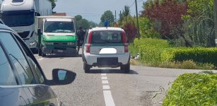 La Guida - Incidente sul rettilineo tra San Benigno e Tarantasca