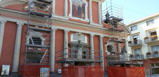 La Guida - Boves, iniziati i lavori di restauro della parrocchiale