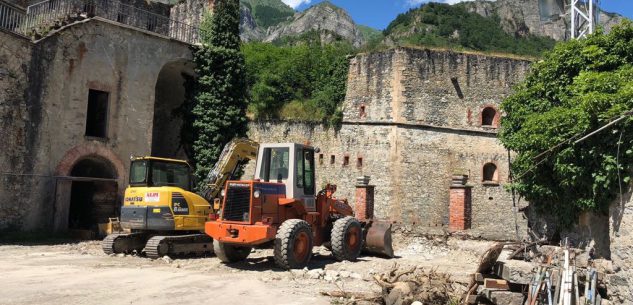 La Guida - Lavori al Forte Albertino di Vinadio