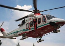 La Guida - L’elicottero è intervenuto per due escursionisti bloccati sul Monviso