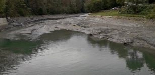 La Guida - Parziale svuotamento del lago di Sampeyre