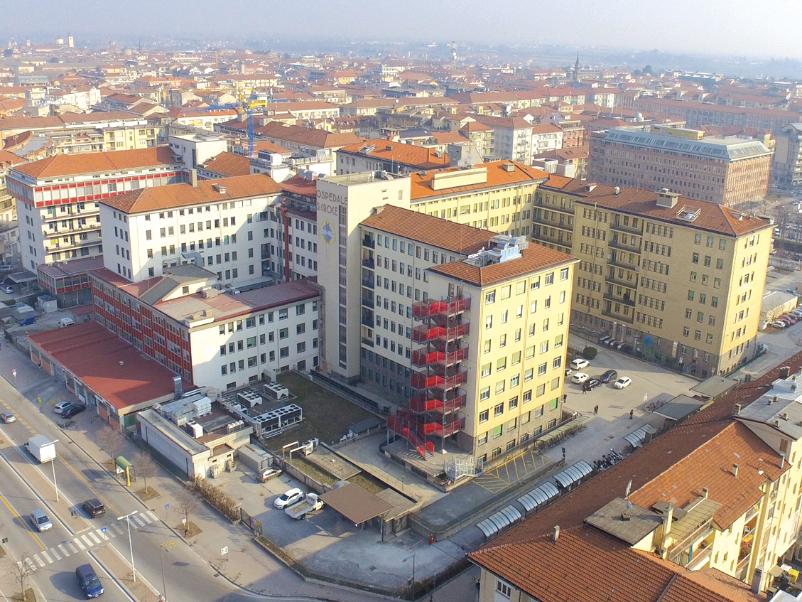 L'ospedale Santa Croce di Cuneo