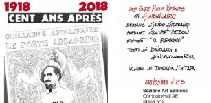 La Guida - L’Apollinaire illustrato a biro da Guido Giordano ad Artissima