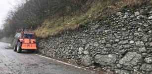 La Guida - Messa in sicurezza la strada che porta a Casteldefino