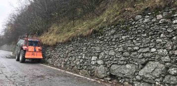 La Guida - Messa in sicurezza la strada che porta a Casteldefino