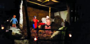 La Guida - Il presepe gigante nel Parco a Villafalletto