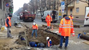 Lavori Acda in via Coppino