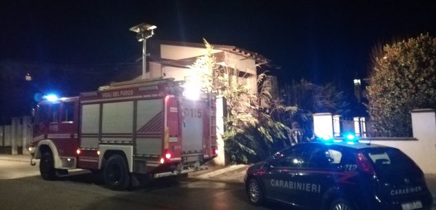 La Guida - Caraglio, incendio a una siepe in corso Giovanni XXIII