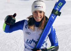 La Guida - Marta Bassino in gara sulla pista di Kronplatz