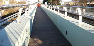 Si inaugura il ponte ciclopedonale di Boves La Guida - Si inaugura il ponte ciclopedonale di Boves