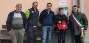 La Guida - Un nuovo defibrillatore automatico donato a Brossasco