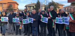 La Guida - La protesta per l’Asti-Cuneo a Cherasco