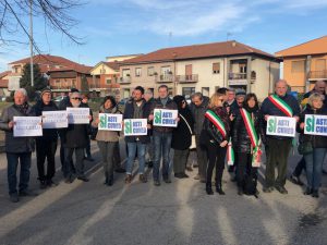 I sindaci a Cherasco per l'Asti-Cuneo