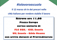 La Guida - A Cuneo una mobilitazione contro il precariato nella scuola