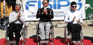 La Guida - Aldo Baudino e Stefano Viglione sul podio nella Coppa Italia di sci paralimpico