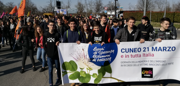 La Guida - Studenti cuneesi a Novara con “Libera”