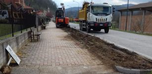 La Guida - Pietre al posto del verde sulla strada per la colletta di Rossana