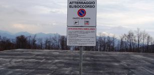 La Guida - L’inaugurazione della pista di atterraggio degli elicotteri di Valmala