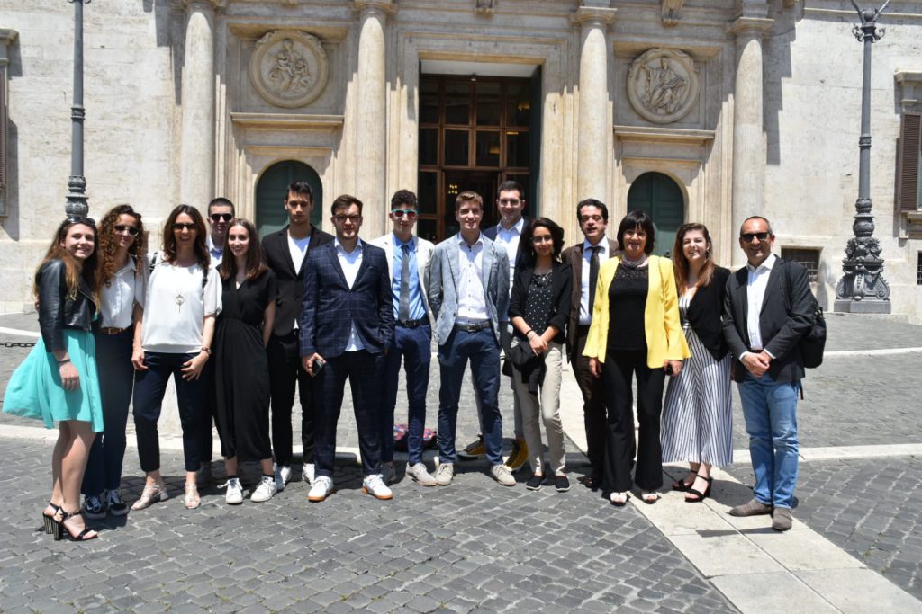 Studenti dei Geometri di Cuneo premiati a Roma