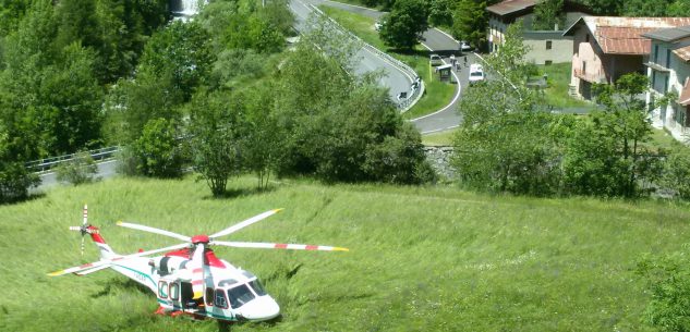 La Guida - Grave incidente per un motociclista in valle Stura