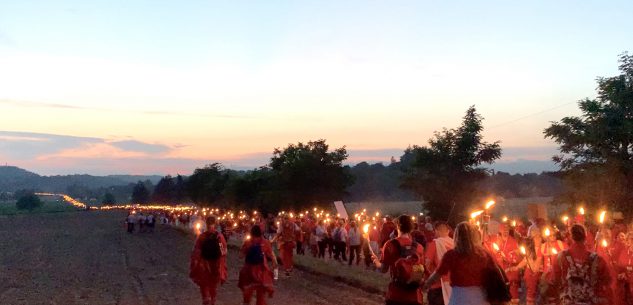 La Guida - Dal Cuneese a Solferino per la fiaccolata della Croce Rossa