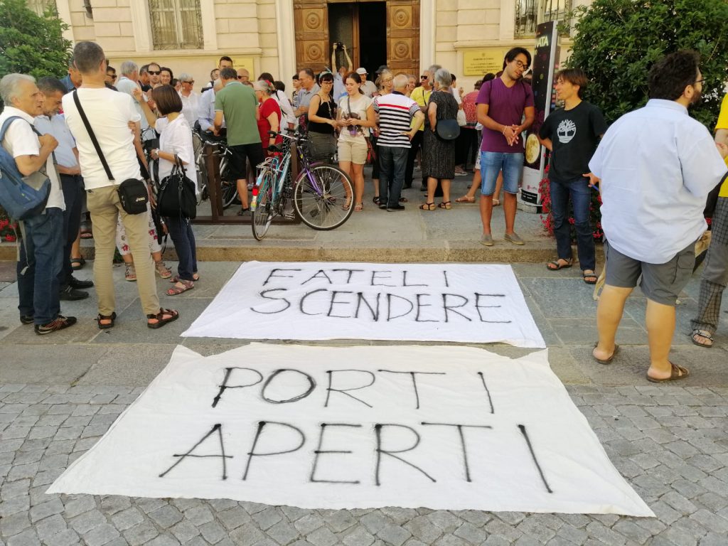 Manifestazione Sea Watch