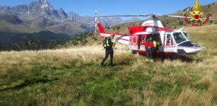 La Guida - Bagnolo, due giovani soccorsi da un elicottero
