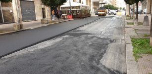 La Guida - Nuovi manti stradali in centro Cuneo