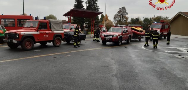 La Guida - Vigili del fuoco cuneesi in aiuto in Liguria