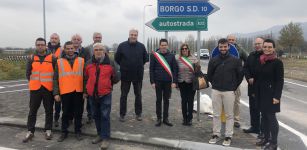 La Guida - Caraglio, inaugurata la rotonda di bivio Borgo